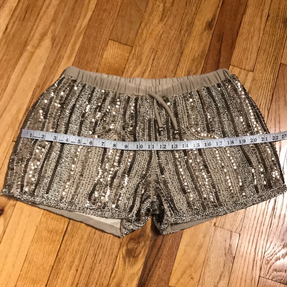👹Meghan Los Angeles Sequins Embellished Fashion Evening Club flashy Sz L glam - Picture 5 of 6